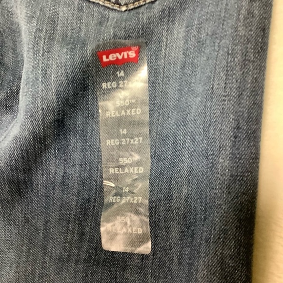 NWT Levi’s 550 Relaxed Sz 14 Regular - Picture 4 of 6